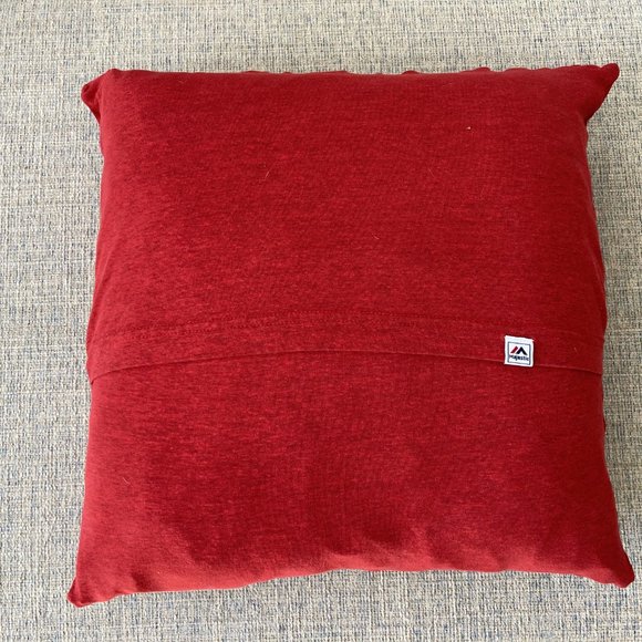 Cincinnati Reds MLB Baseball Handmade upcycled T-shirt 16x16 Throw pillow cover - Picture 8 of 11